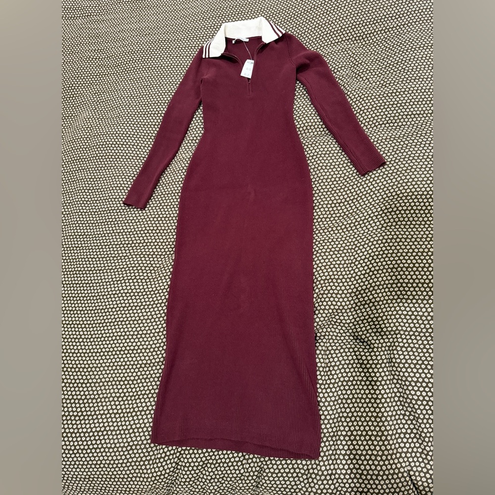 Abercrombie Long-Sleeve Maxi Sweater Dress